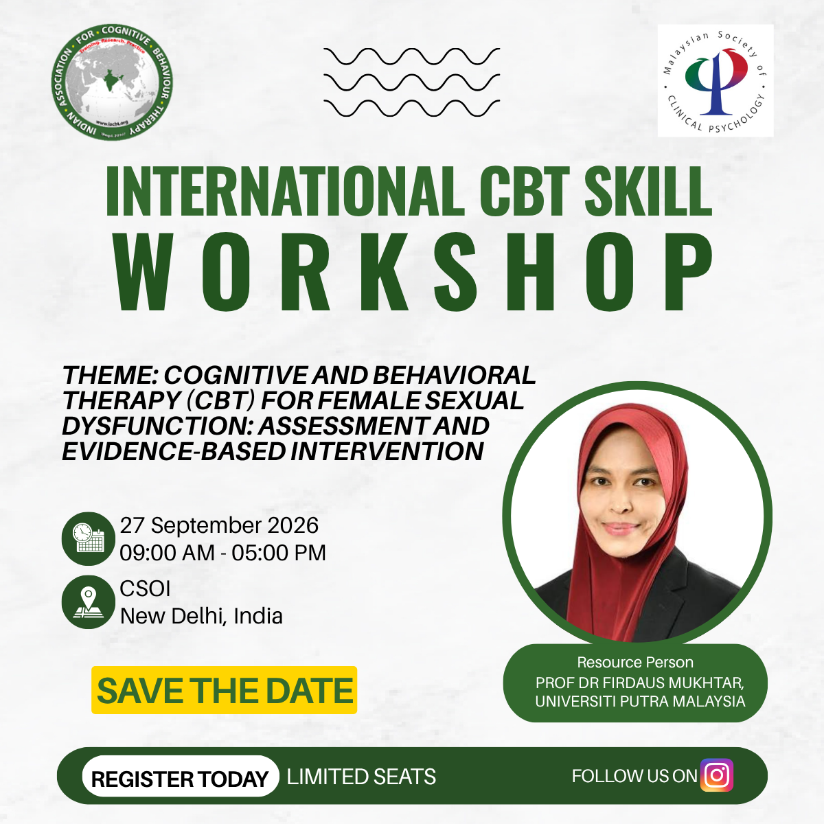 One-Day Workshop: CBT for Female Sexual Dysfunction